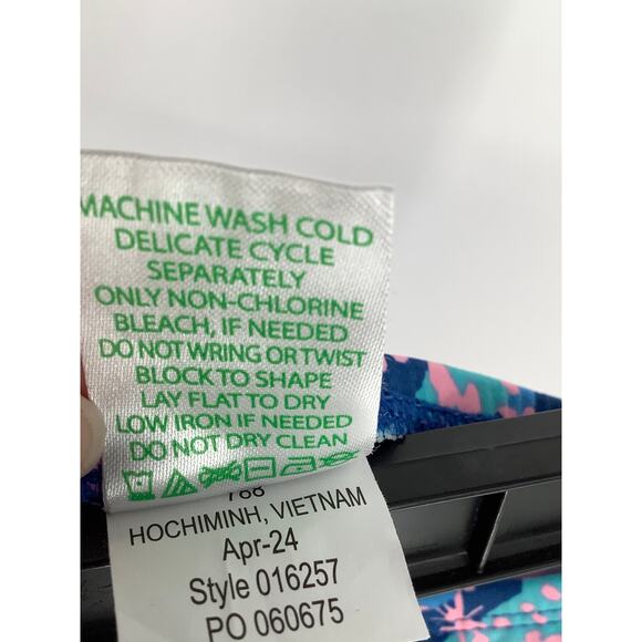 Lilly Pulitzer Girl 14 Barton Blue Star Gazing Arlen Bikini Two Piece Set G35-10 - Picture 8 of 11